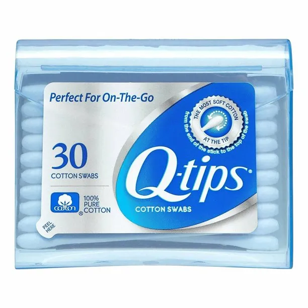 Q-Tips¬Æ Cotton Swabs Purse Pack, 30 ct