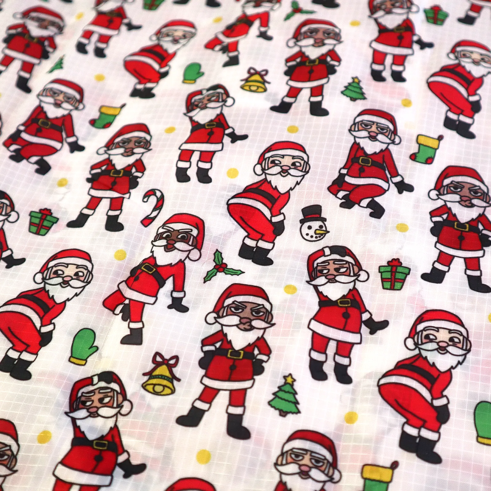 "Sassy Santa" Reusable Bag
