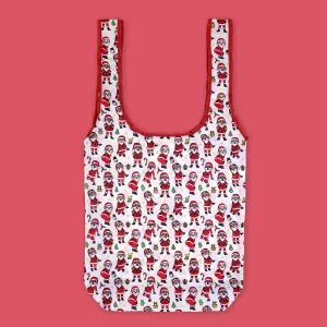 "Sassy Santa" Reusable Bag
