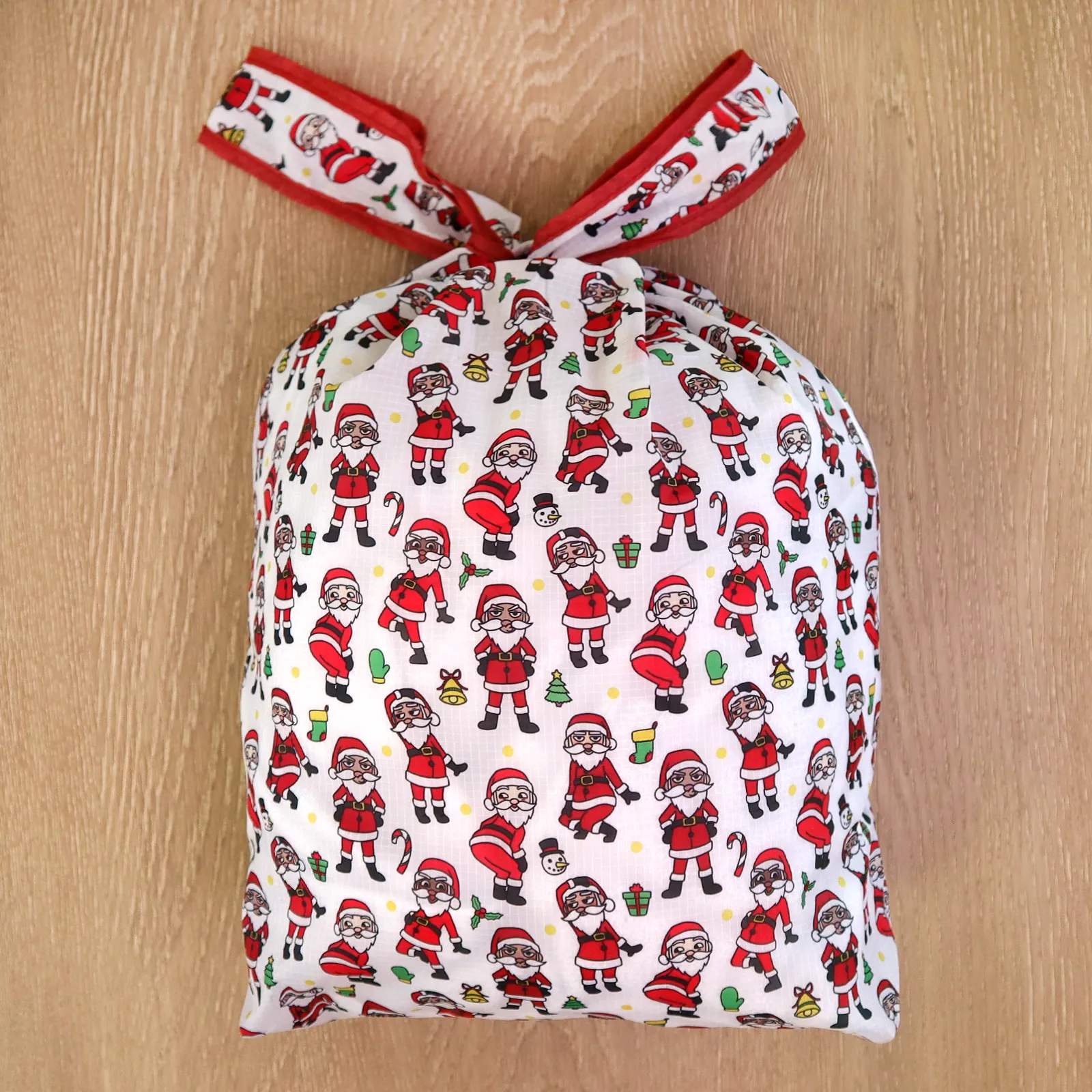 "Sassy Santa" Reusable Bag