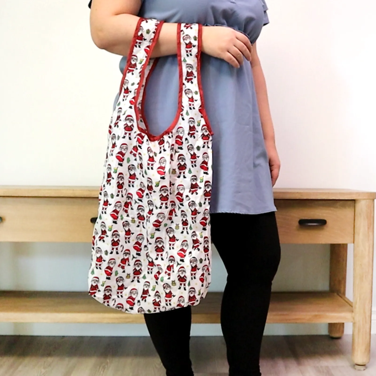 "Sassy Santa" Reusable Bag