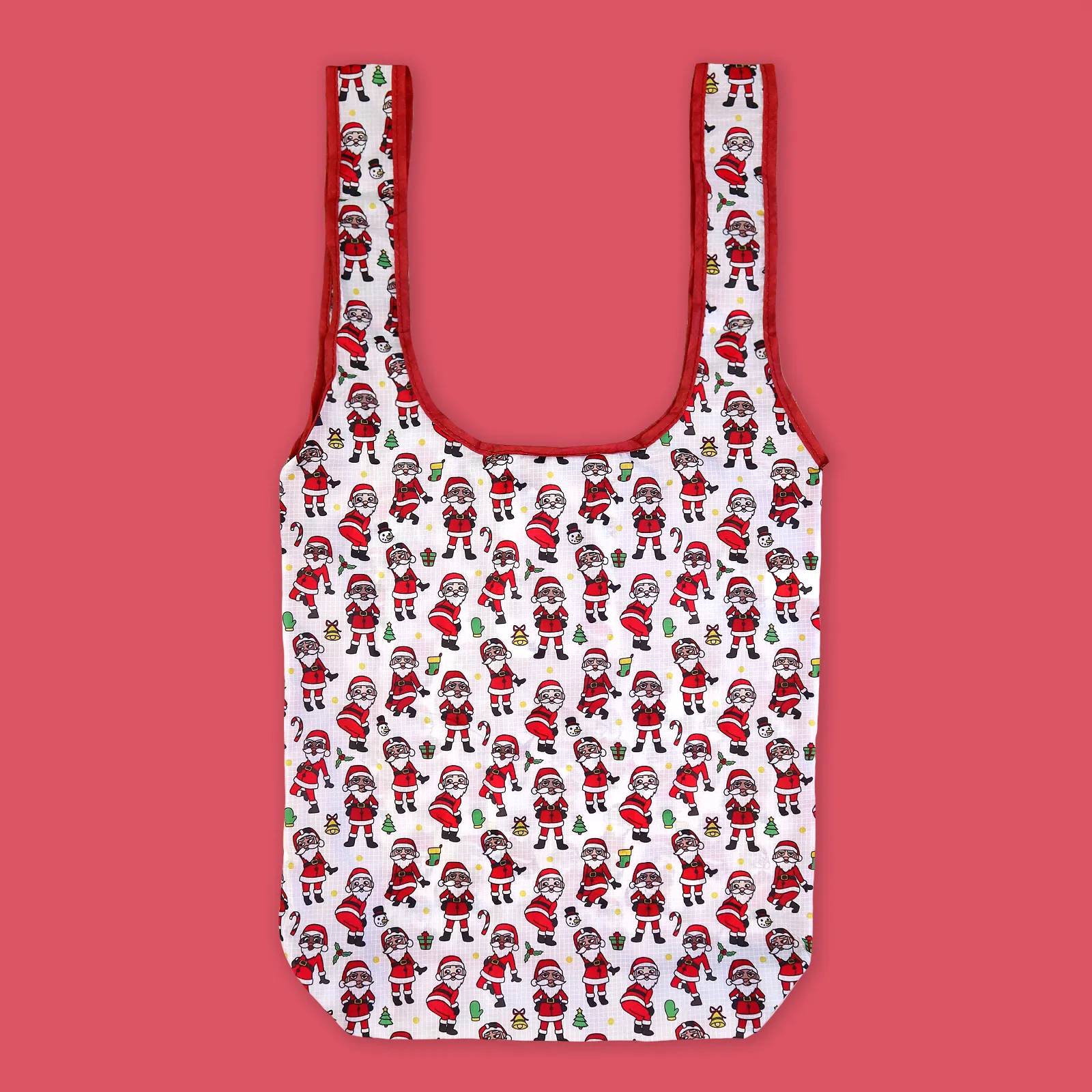 "Sassy Santa" Reusable Bag