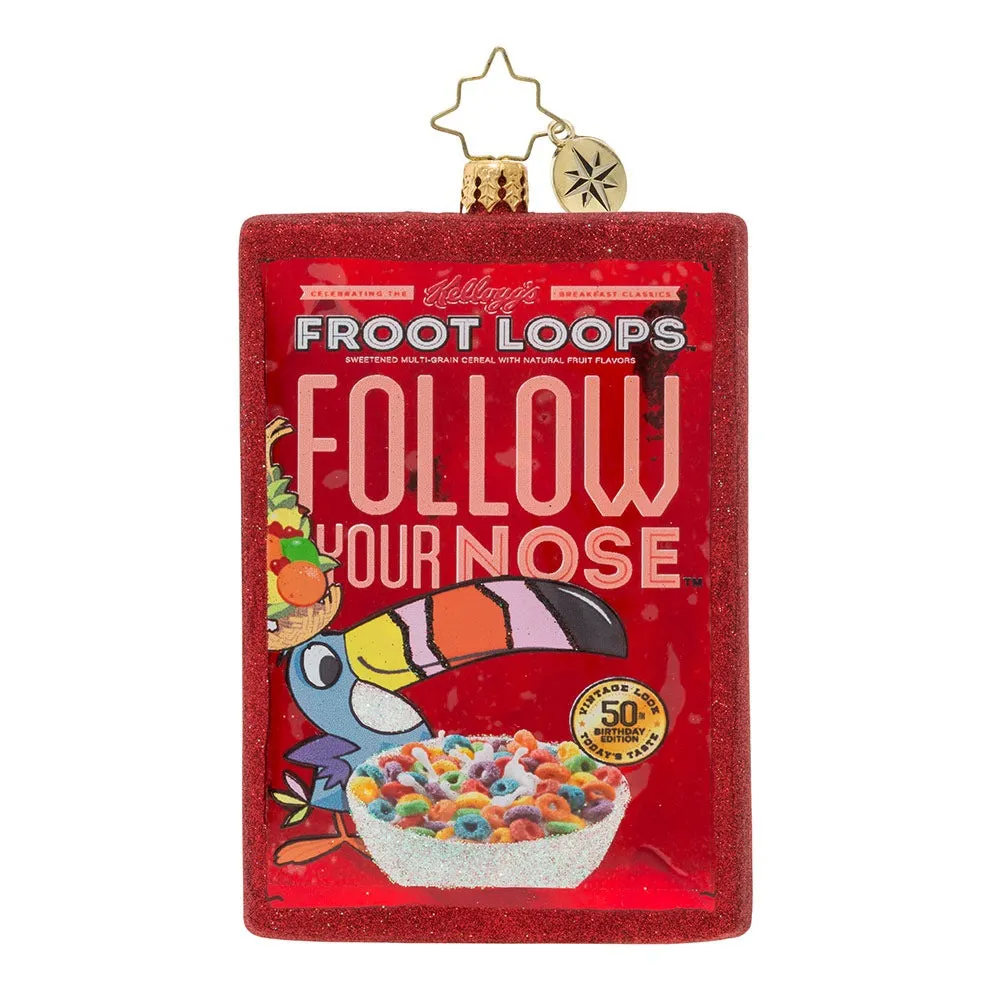 Radko OOT-Fray OOPS-Lay Vintage Froot Loops!, 1019629, Christopher Radko