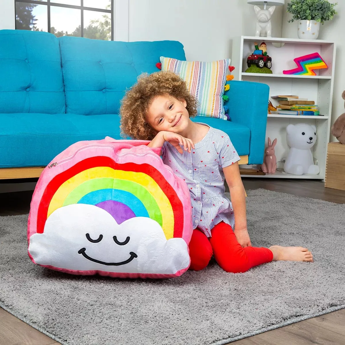 Rainbow Toy Storage Bag