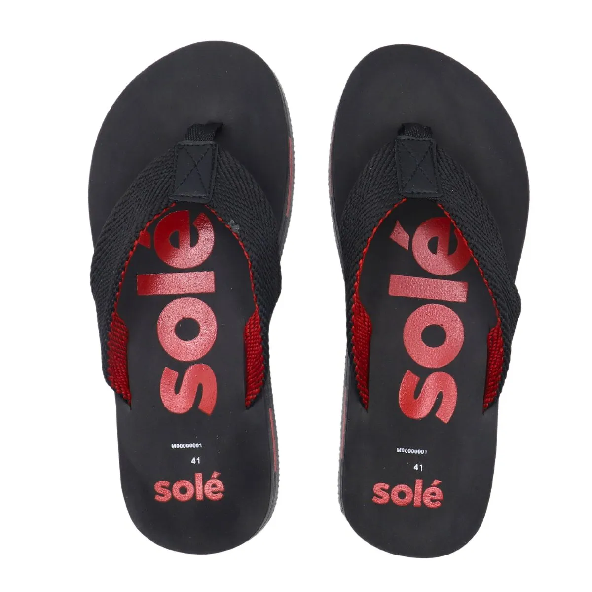 Red Casual Chappal M00000001