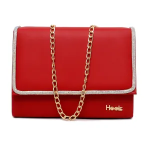 Red Casual Clutch C00C08090