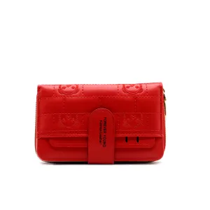 Red Casual Wallet W00W00029