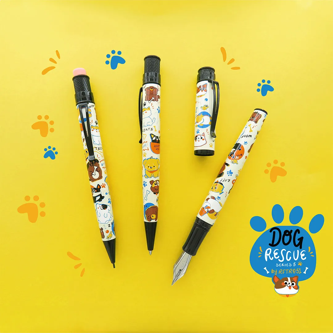 Retro 51 Tornado Mechanical Pencil Dog Rescue #5