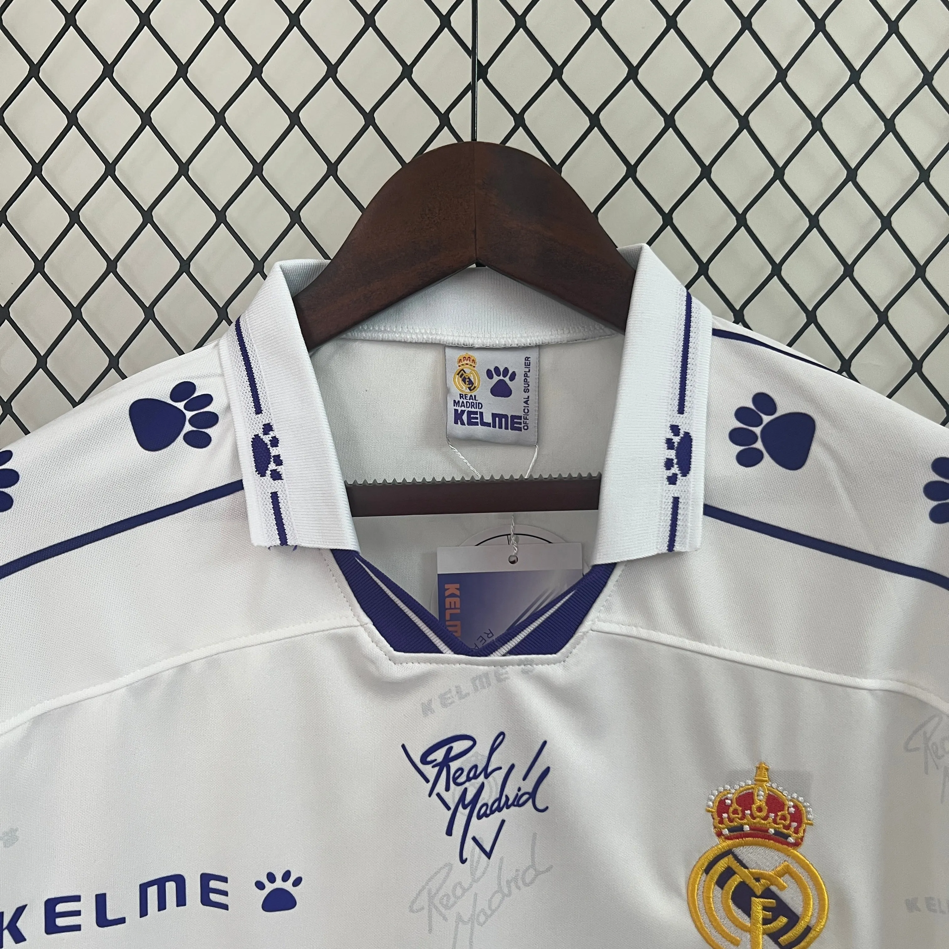 Retro long sleeve Real Madrid 94/96 home S-XXL6