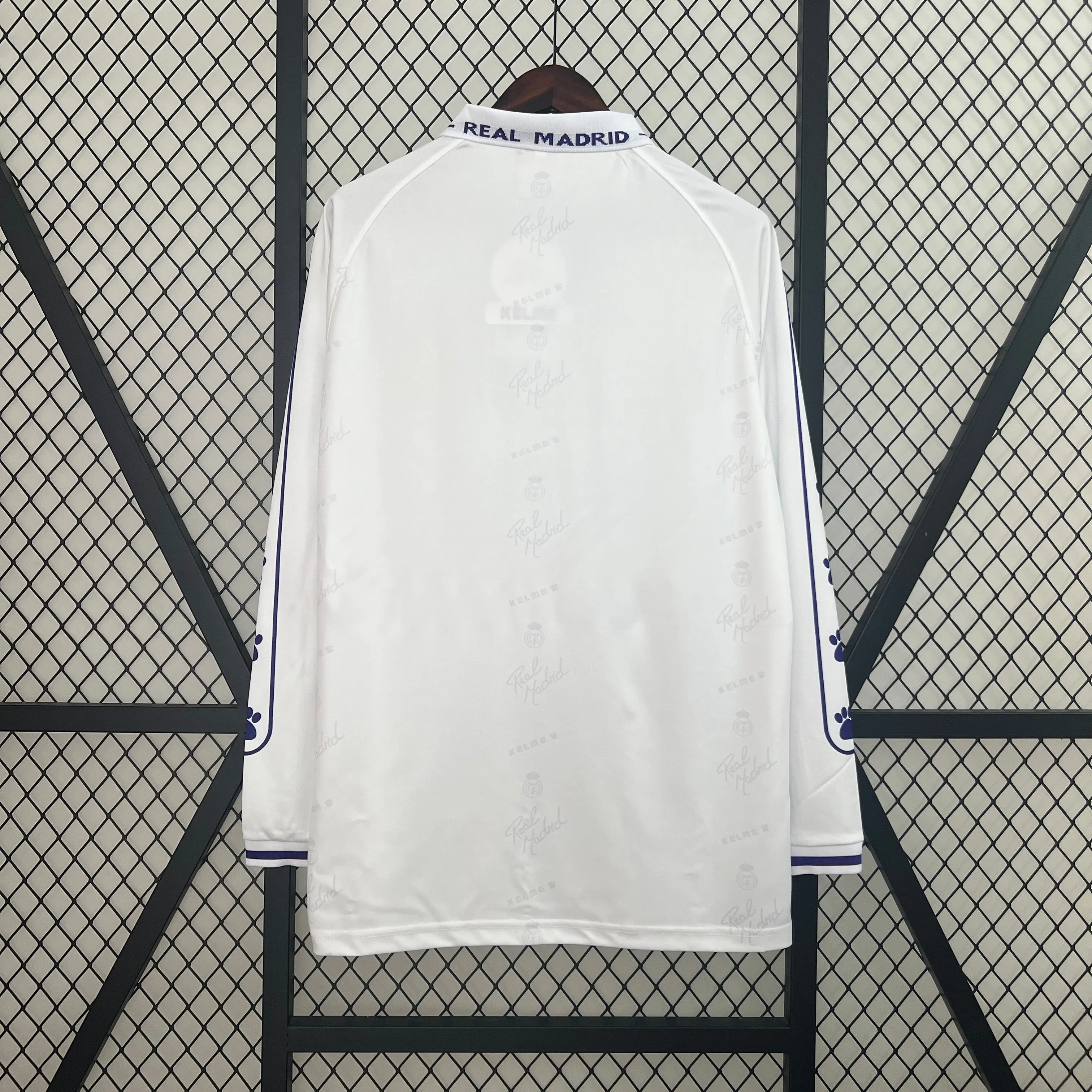 Retro long sleeve Real Madrid 94/96 home S-XXL6
