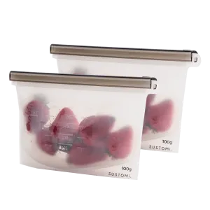 Reusable Silicone Food Pouch Bundle - 2pk - SAVE 7%