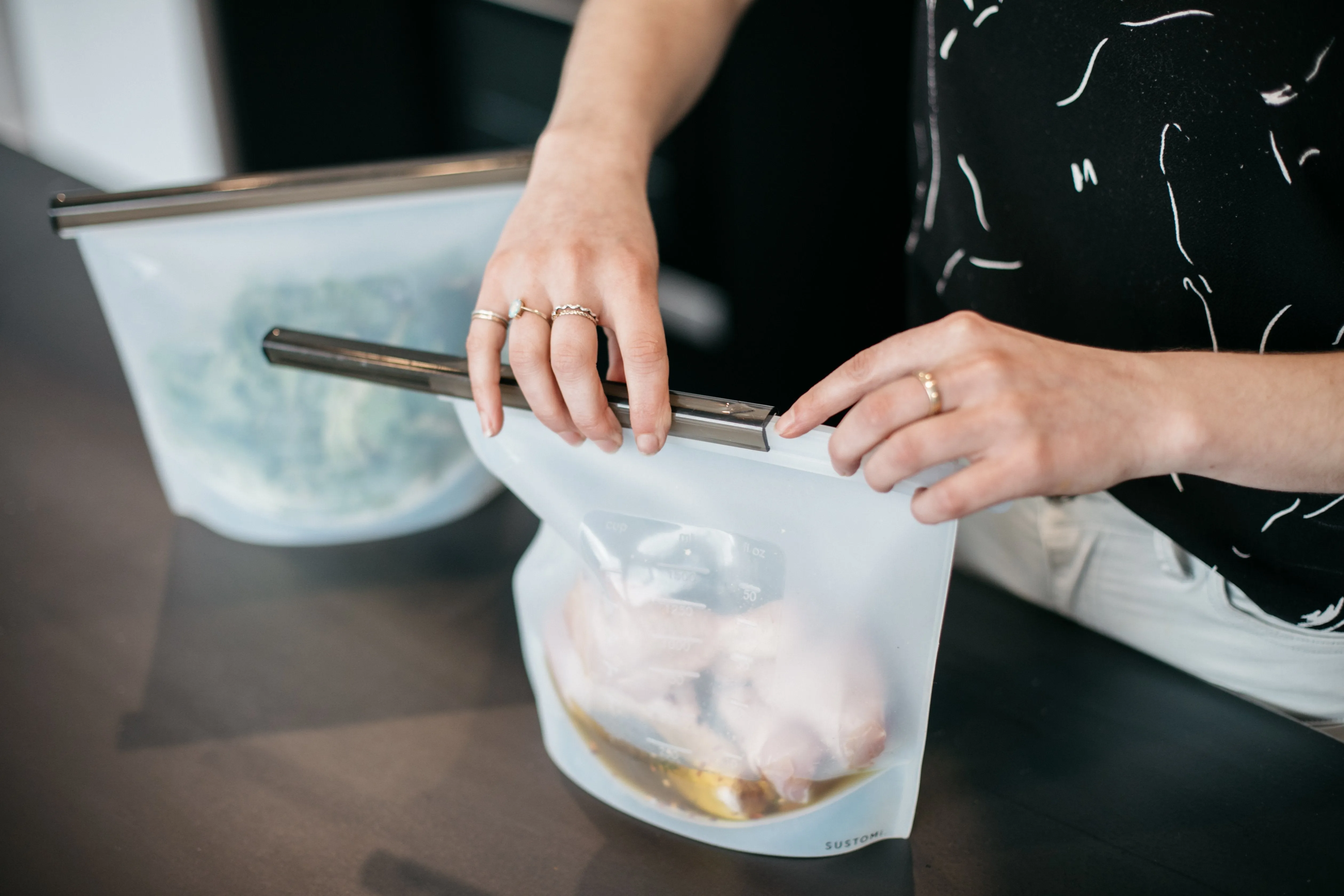 Reusable Silicone Food Pouch Bundle - 2pk - SAVE 7%