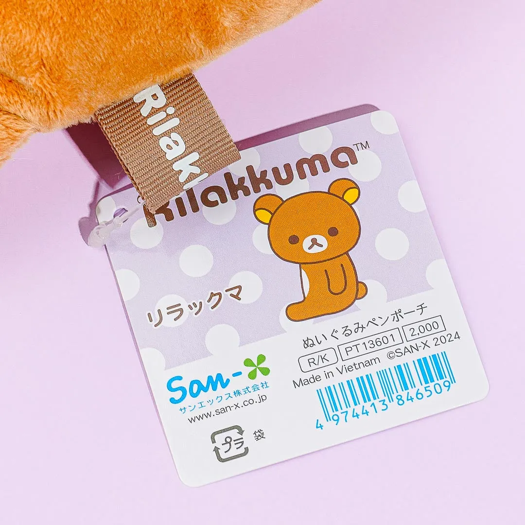 Rilakkuma Lying Plushie Pen Case