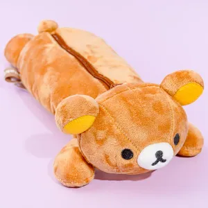 Rilakkuma Lying Plushie Pen Case