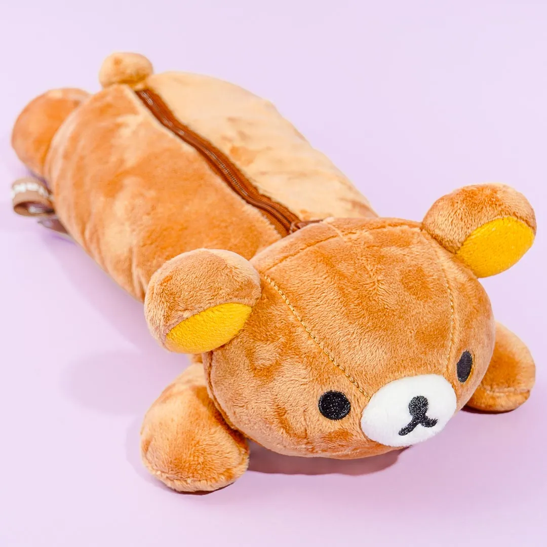 Rilakkuma Lying Plushie Pen Case