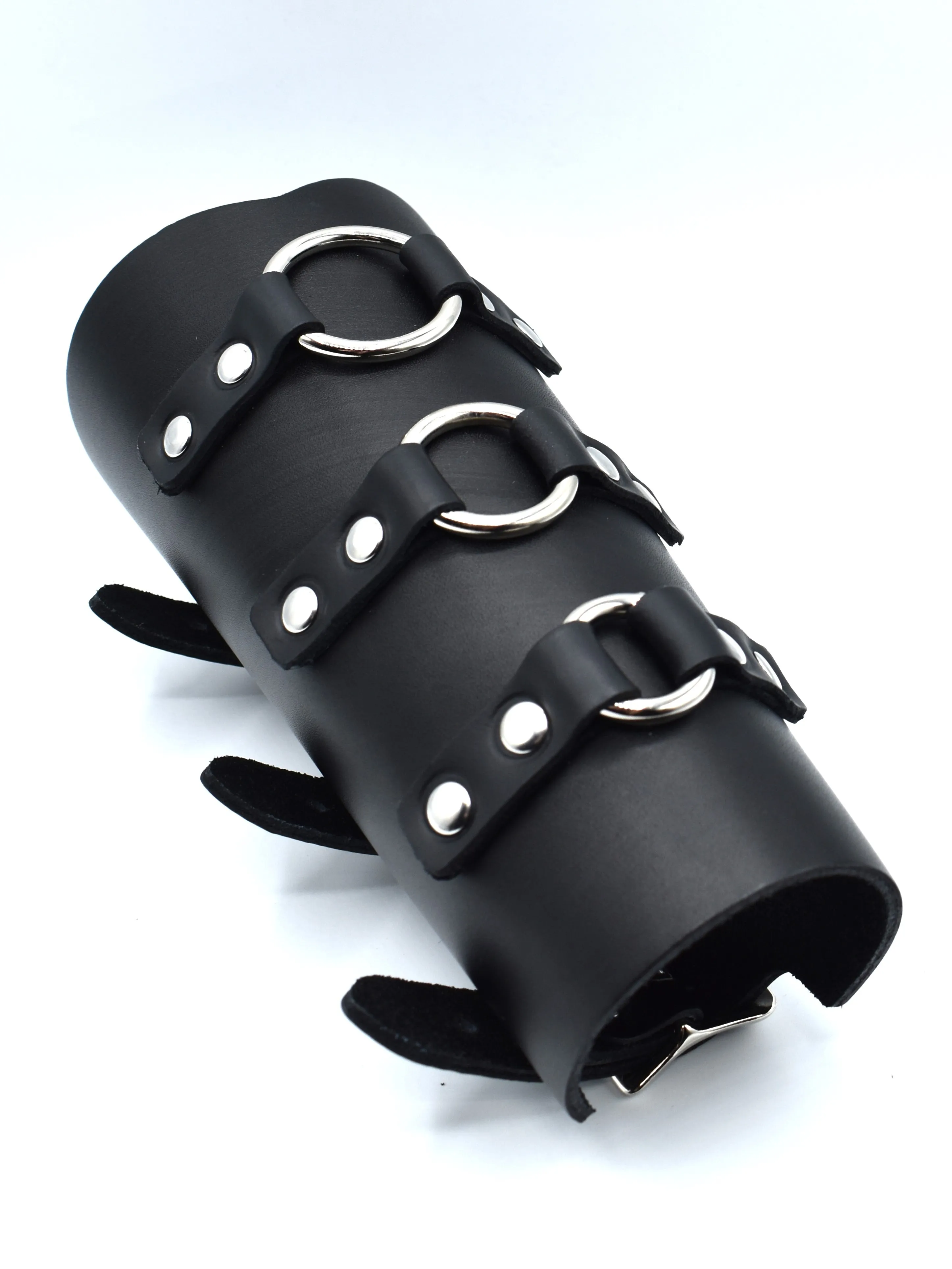 Ring Link Cuff- Silver