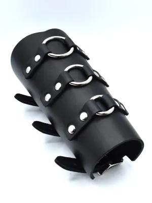 Ring Link Cuff- Silver