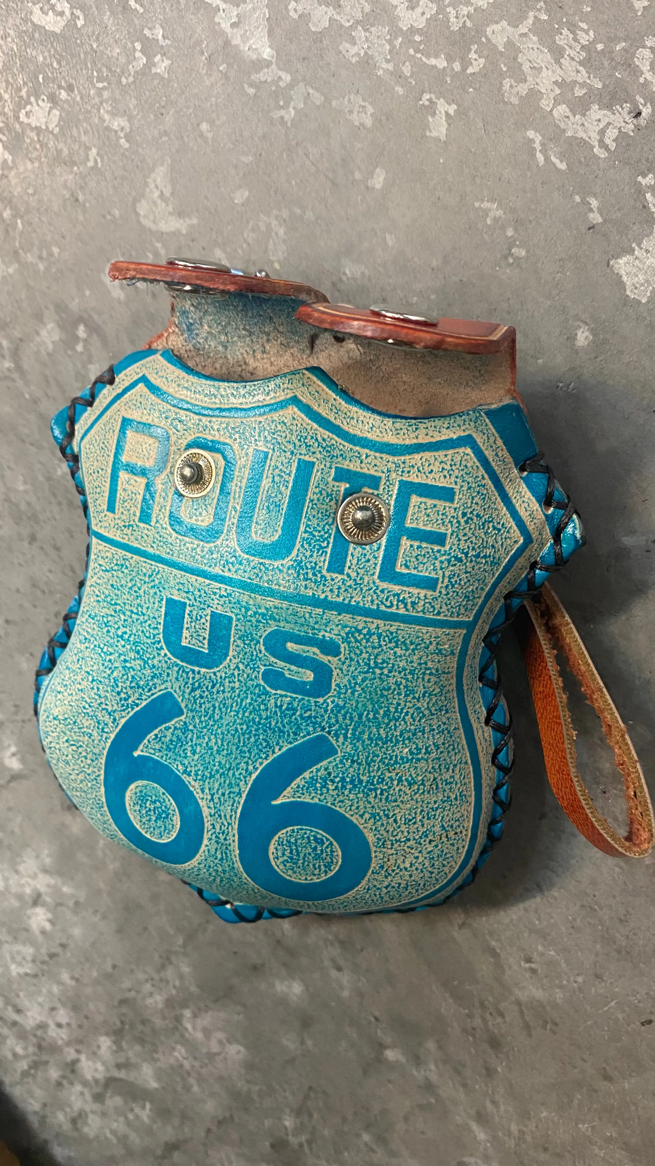 Route 66 Coin Purse Wristlet #586