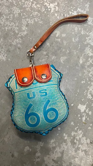 Route 66 Coin Purse Wristlet #586