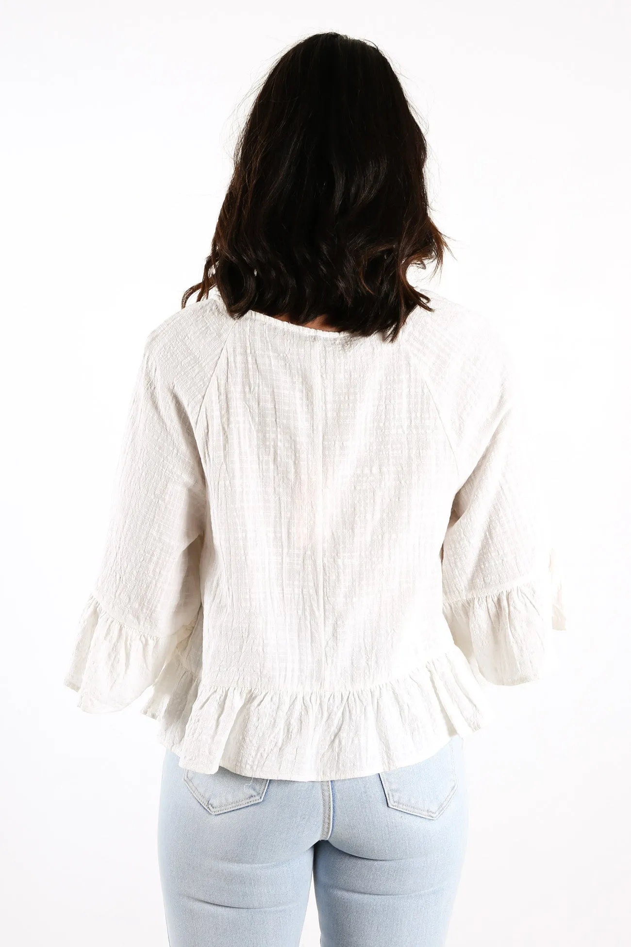 Sage Top White