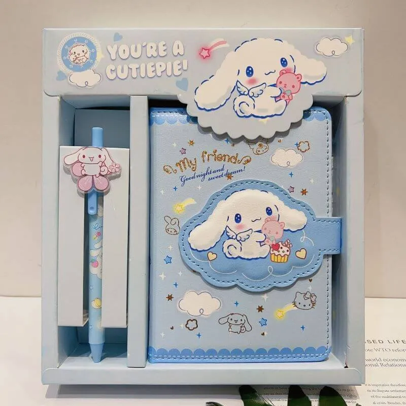 Sanrio A6 Stationery Notebook With Gel Pen