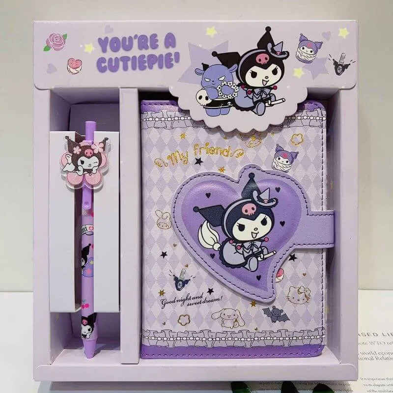 Sanrio A6 Stationery Notebook With Gel Pen
