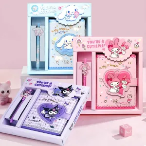 Sanrio A6 Stationery Notebook With Gel Pen