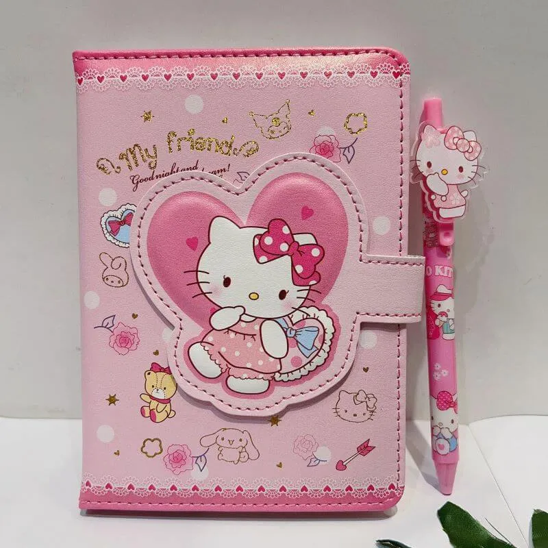 Sanrio A6 Stationery Notebook With Gel Pen