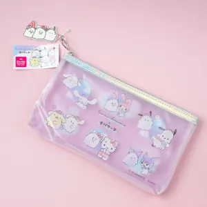 Sanrio Characters x Obakenu Transaparent Pen Case