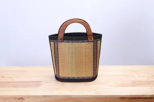 Sedge Wicker Tote Bag