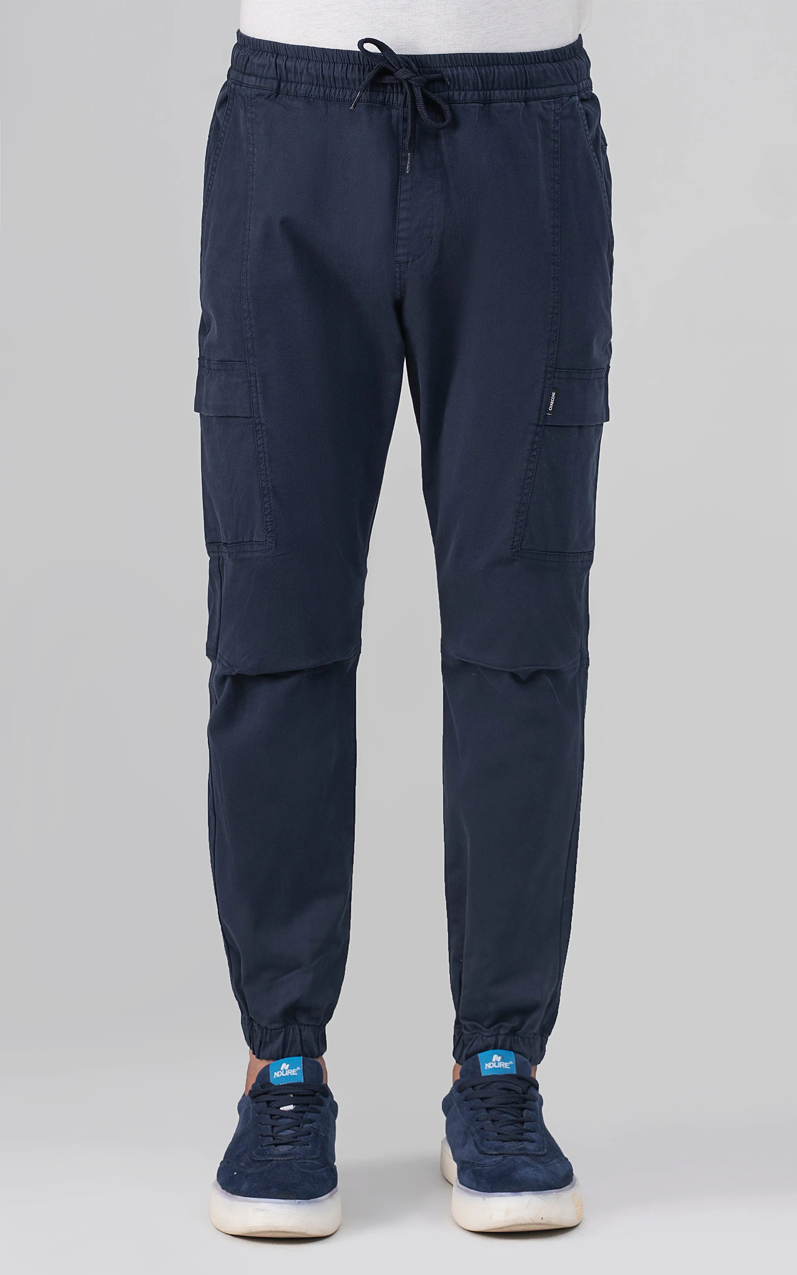 SLIM FIT CARGO TROUSER NAVY