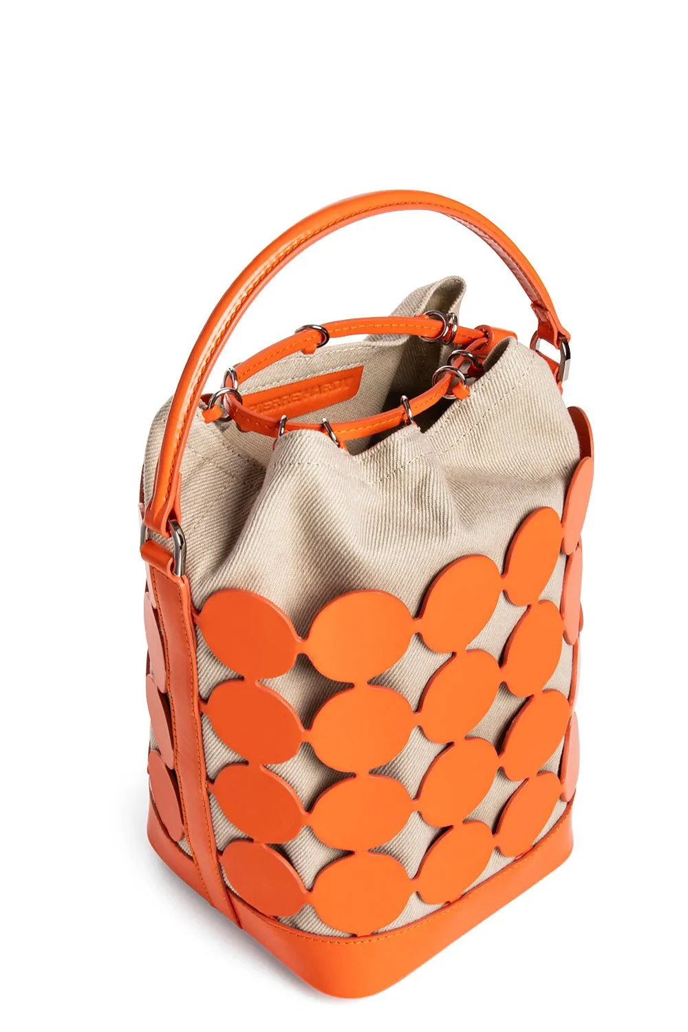 Small Bulles Bucket Bag - Orange Sand