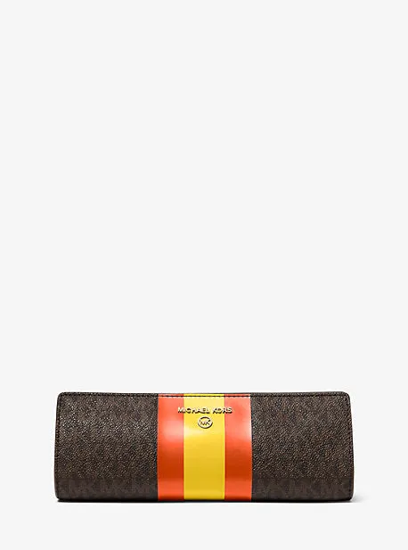 Small Logo Stripe Pencil Case