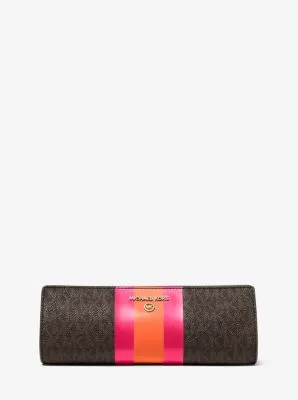 Small Logo Stripe Pencil Case