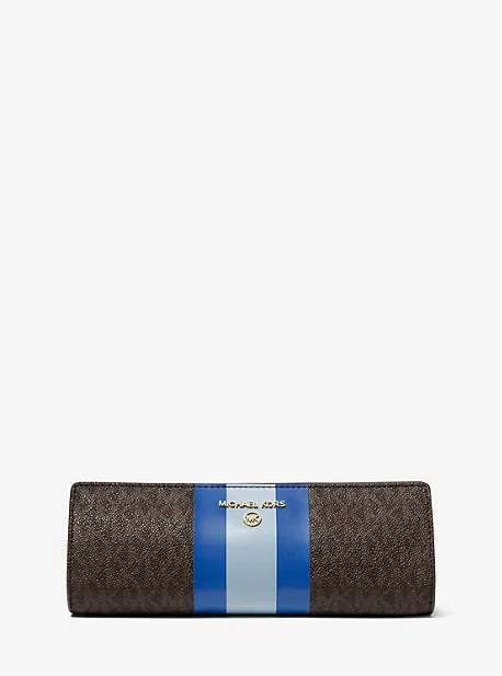 Small Logo Stripe Pencil Case