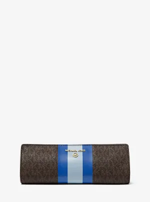 Small Logo Stripe Pencil Case