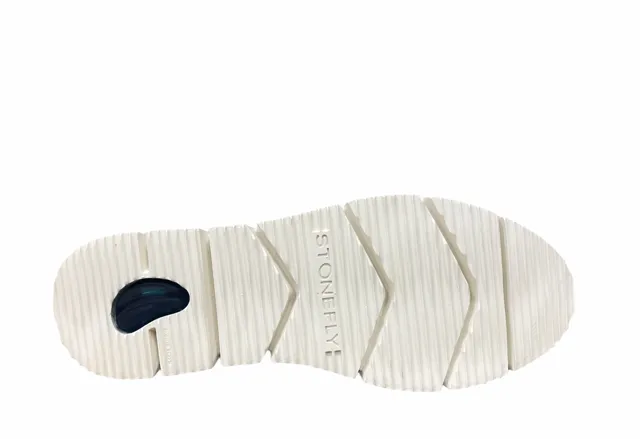 Stonefly scarpa casual in vernice da donna Elitte Lady 1 Naplack 213921 144 blu oceano