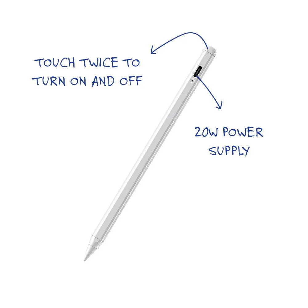 Stylus Pen | Active Engage Capacitive | iPad Compatible with Interchangeable Nibs | Supa Fly