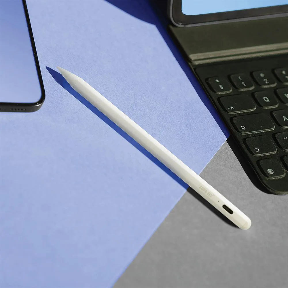 Stylus Pen | Active Engage Capacitive | iPad Compatible with Interchangeable Nibs | Supa Fly