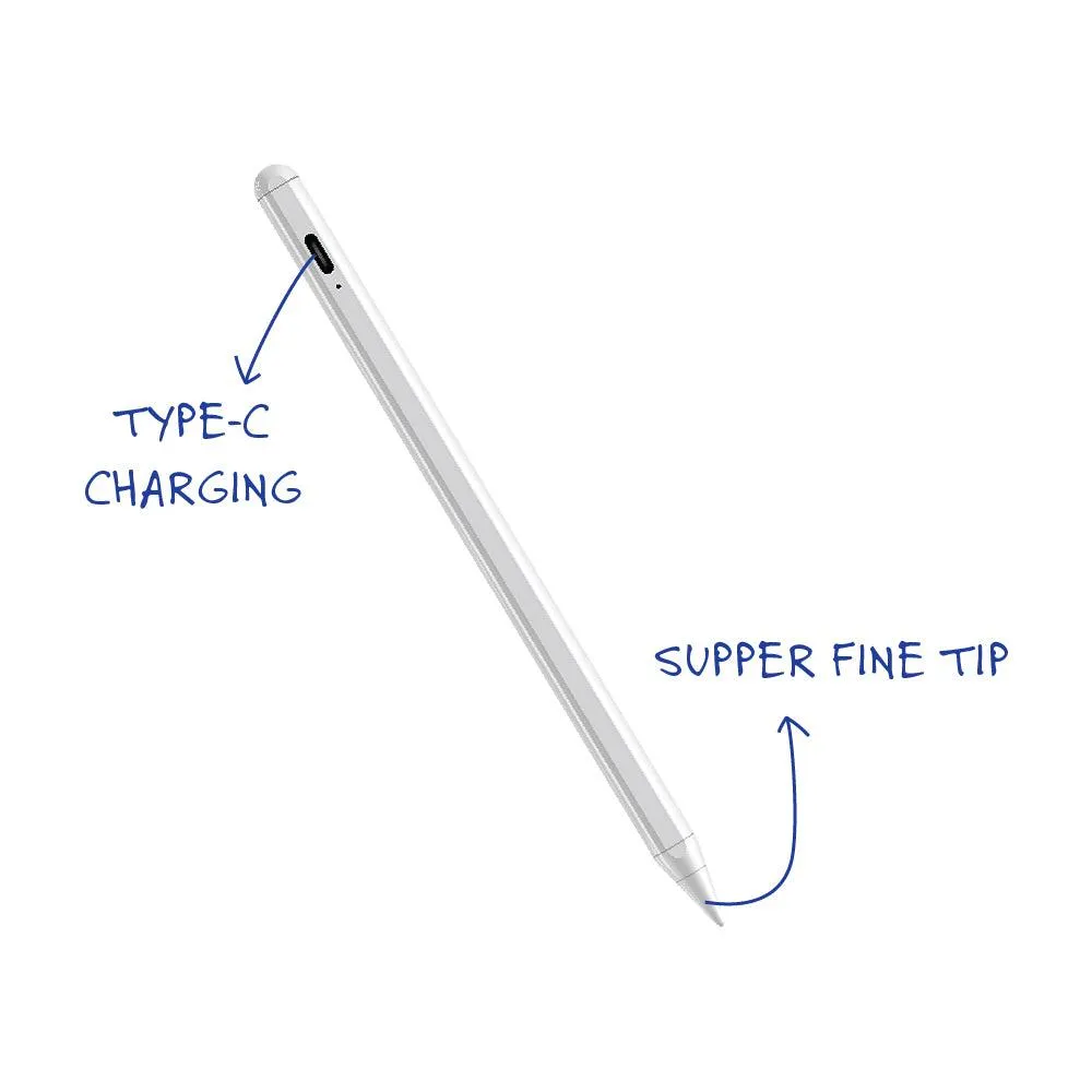 Stylus Pen | Active Engage Capacitive | iPad Compatible with Interchangeable Nibs | Supa Fly