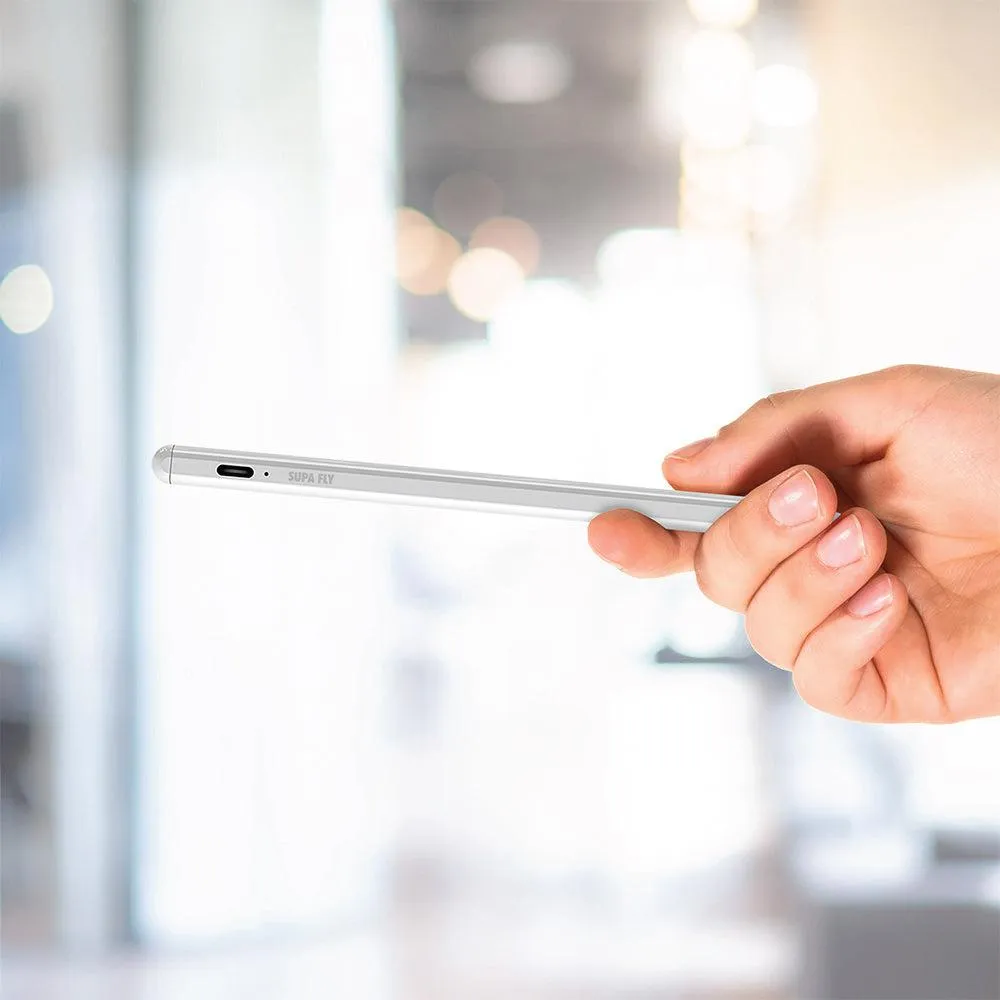 Stylus Pen | Active Engage Capacitive | iPad Compatible with Interchangeable Nibs | Supa Fly