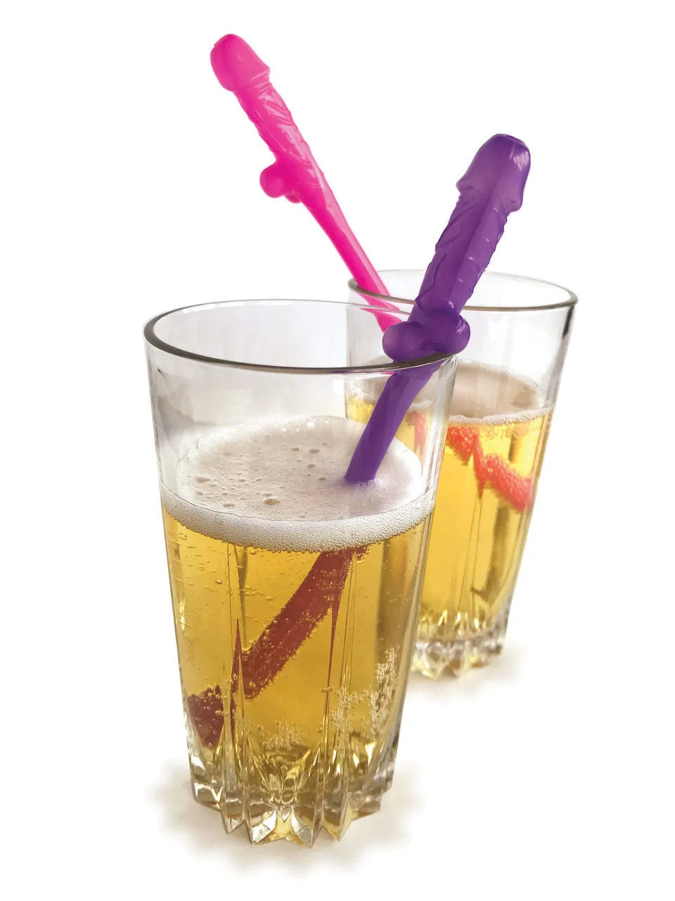 Super Fun Bachelorette Party Straws