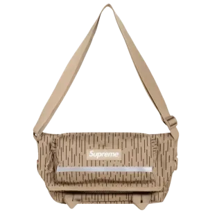 Supreme Messenger Bag Tan Raindrop