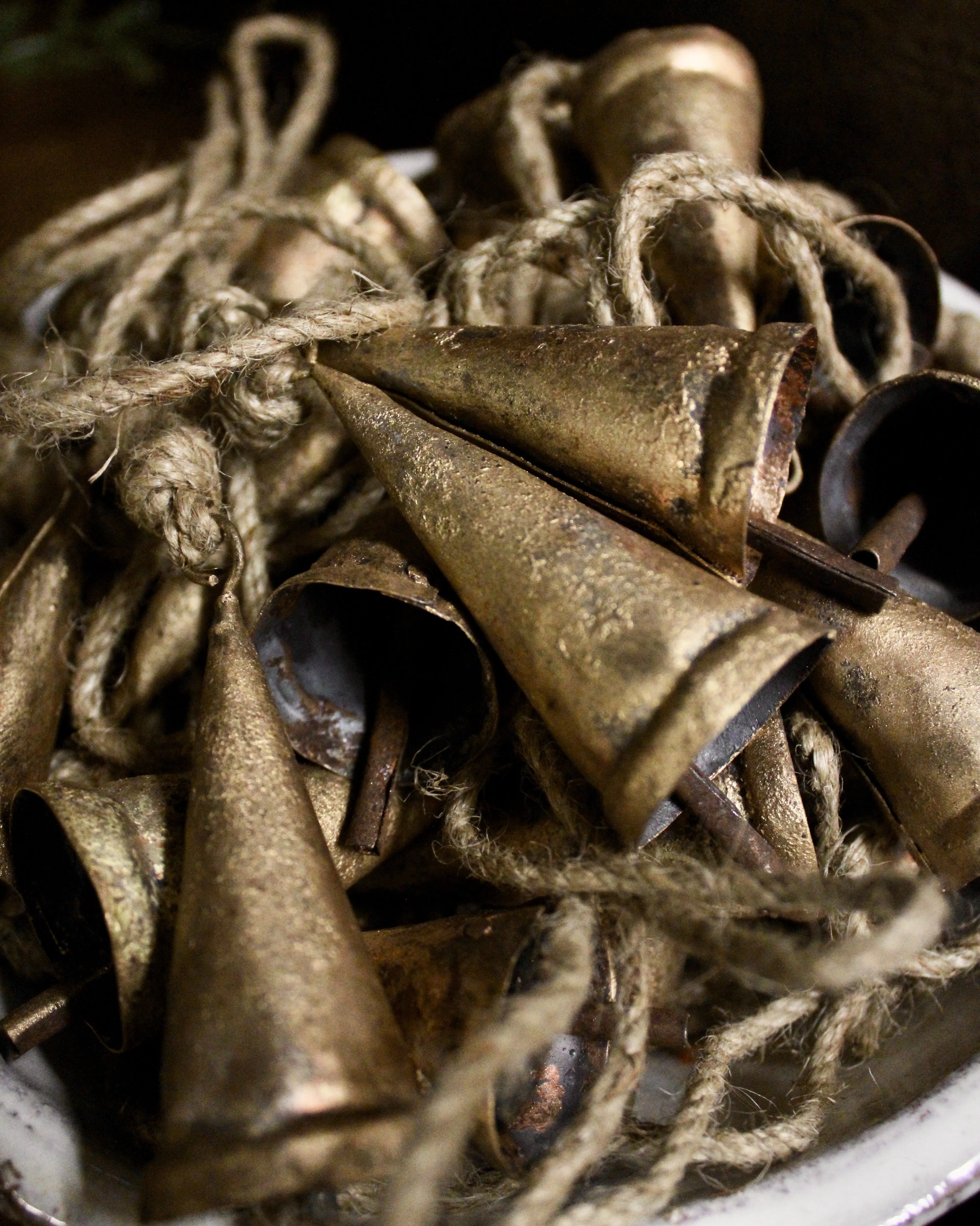 Tapered Artisan Bell Ornaments