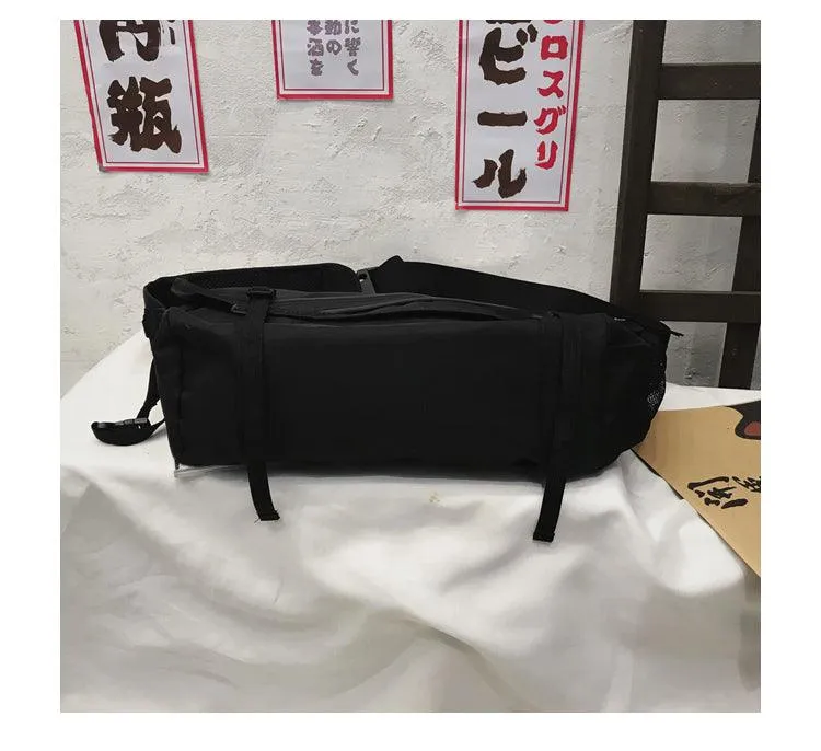 Techwear Large Reflective Messenger Bag