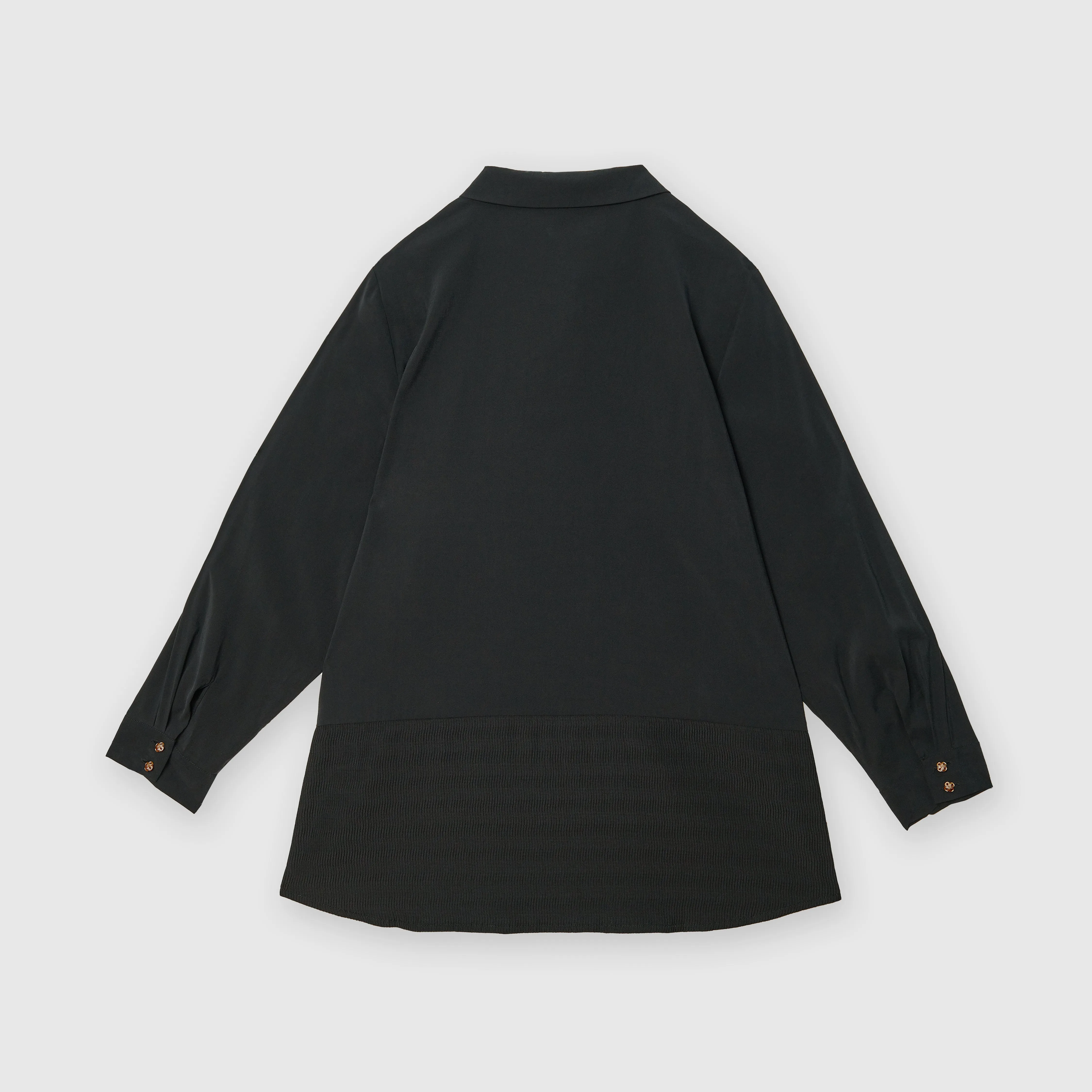 Textured Hem Shirt