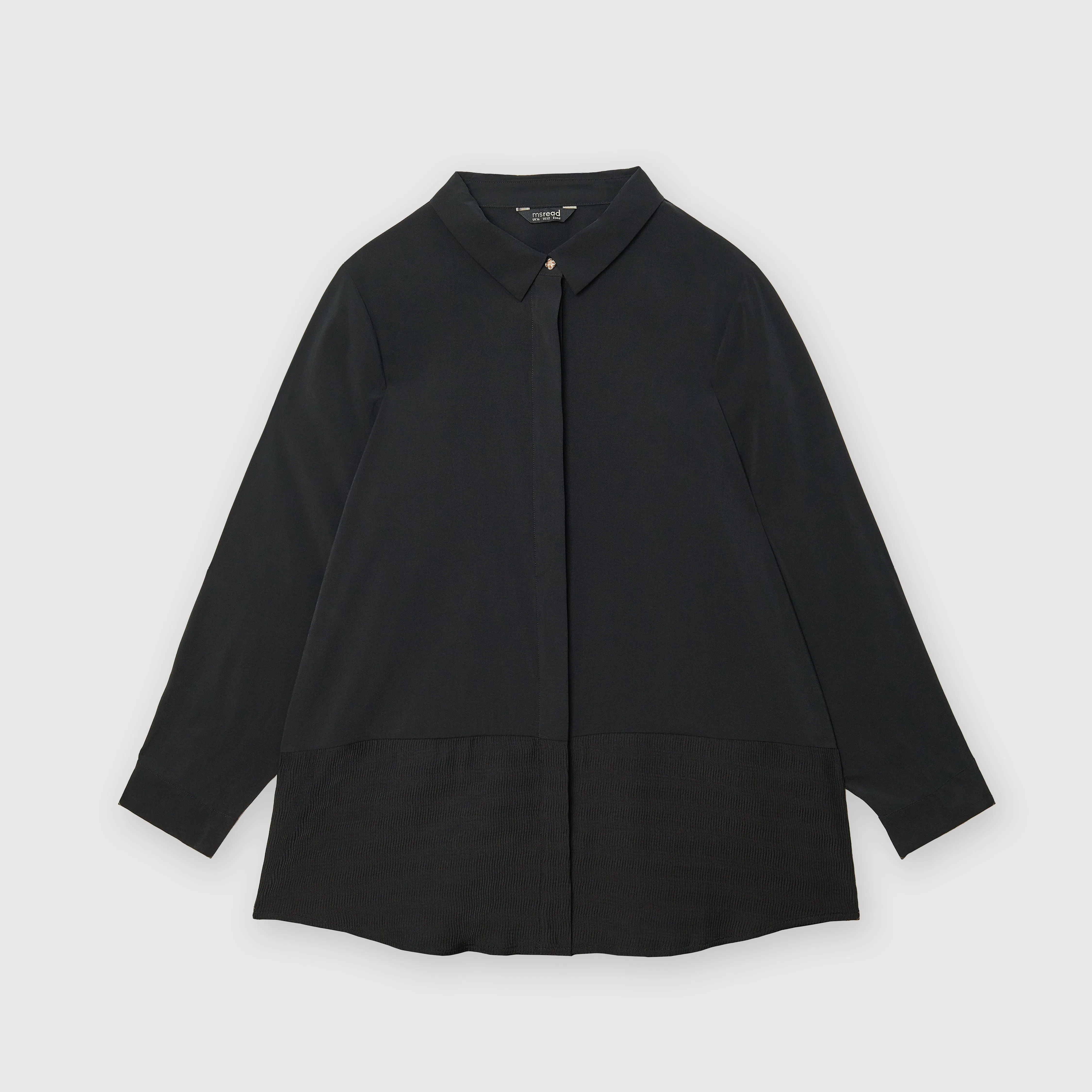 Textured Hem Shirt