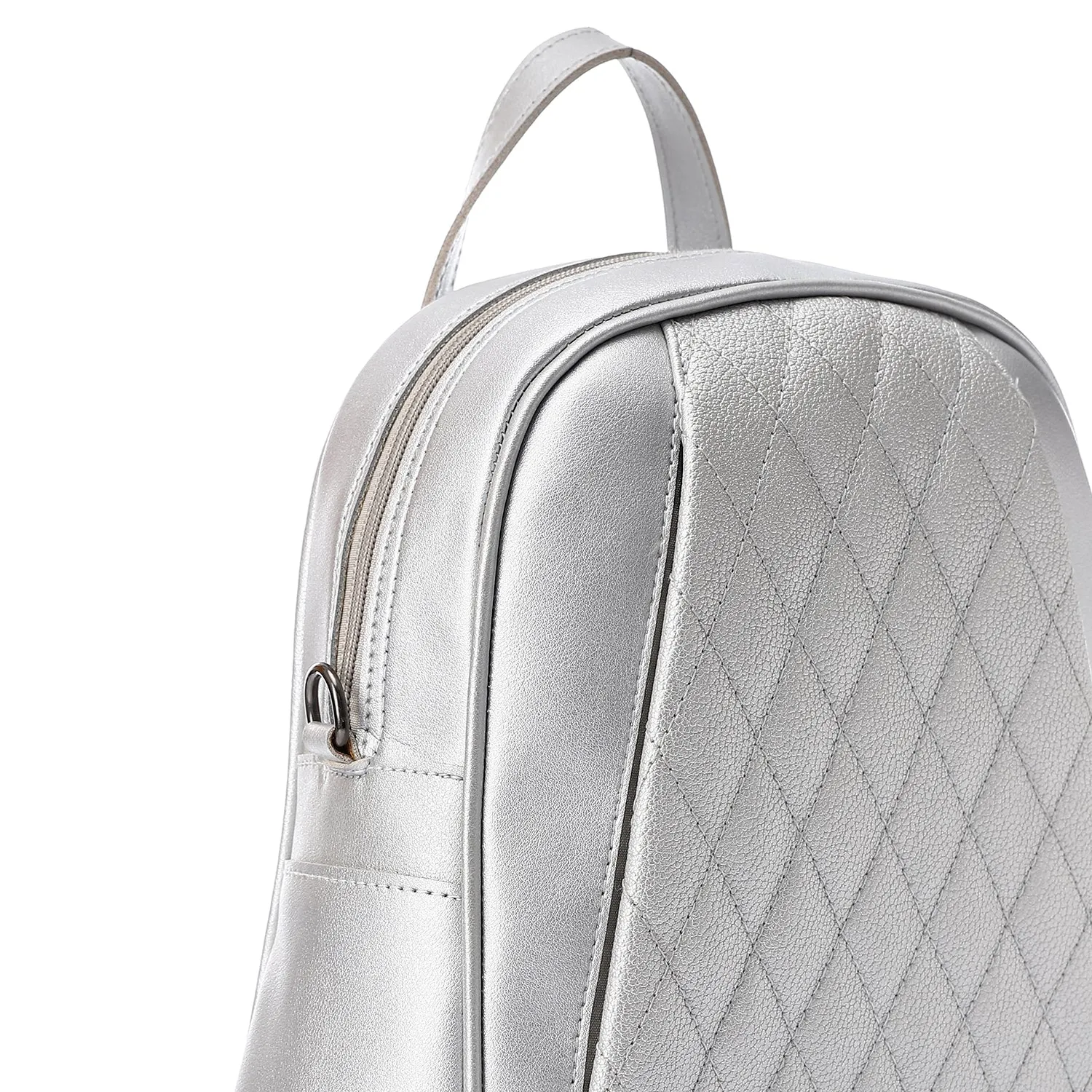 Textured Leather Backpack