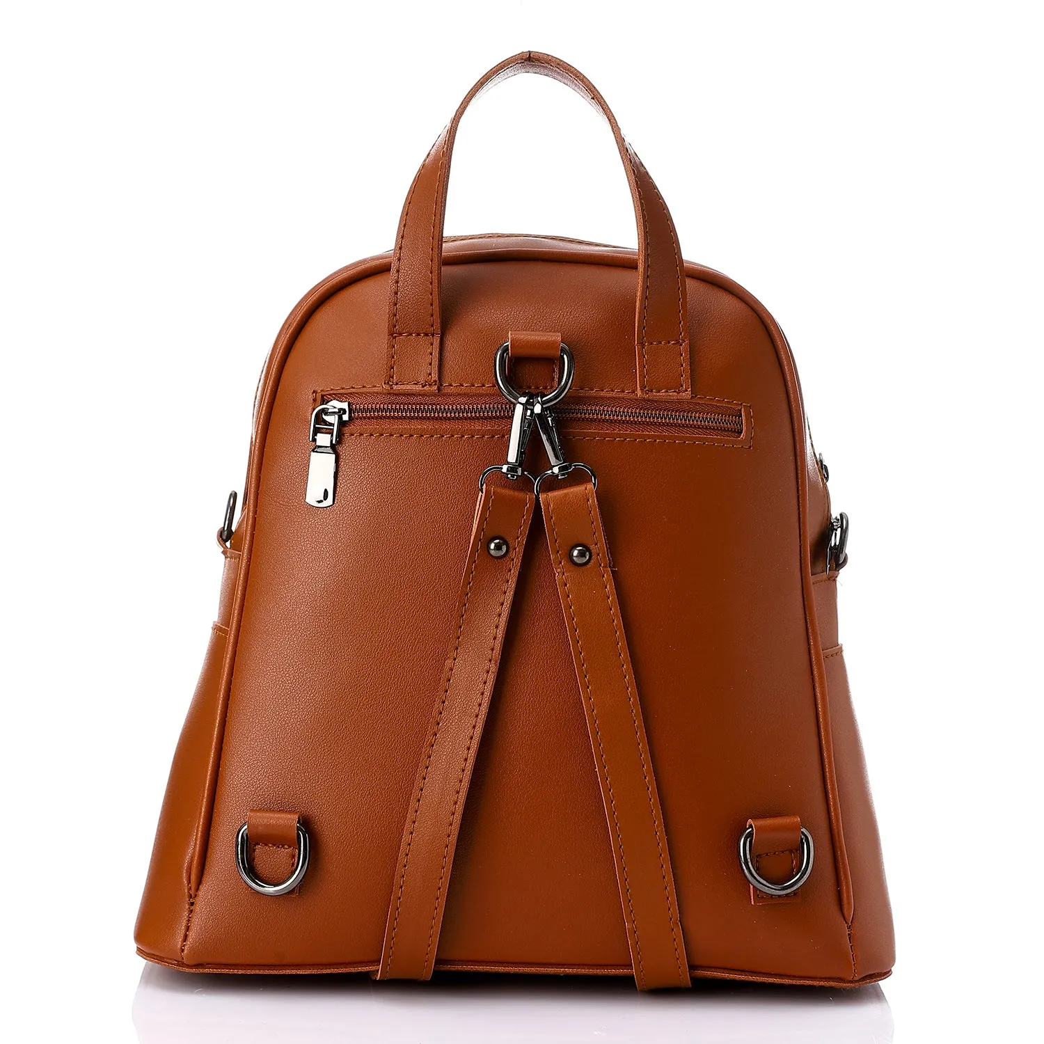 Textured Leather Backpack