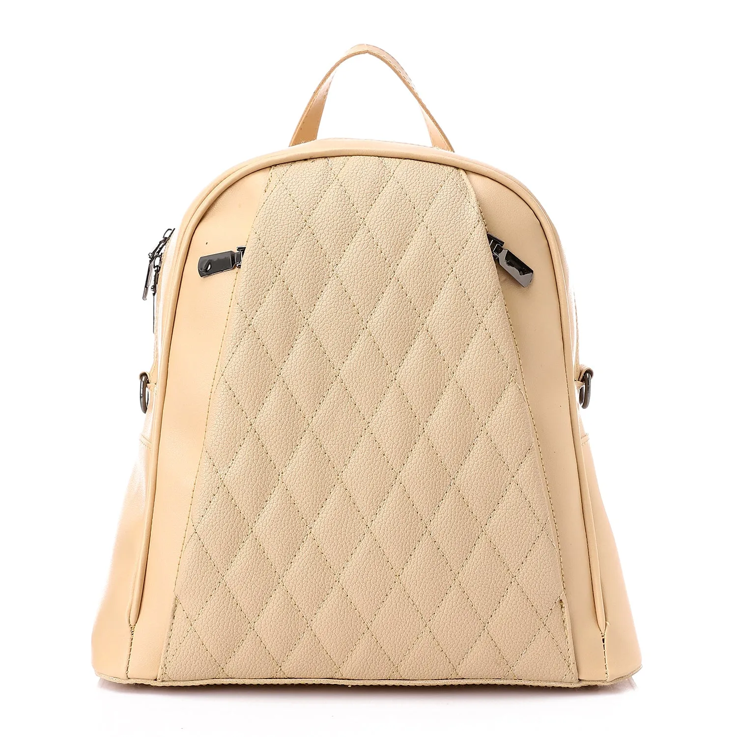 Textured Leather Backpack
